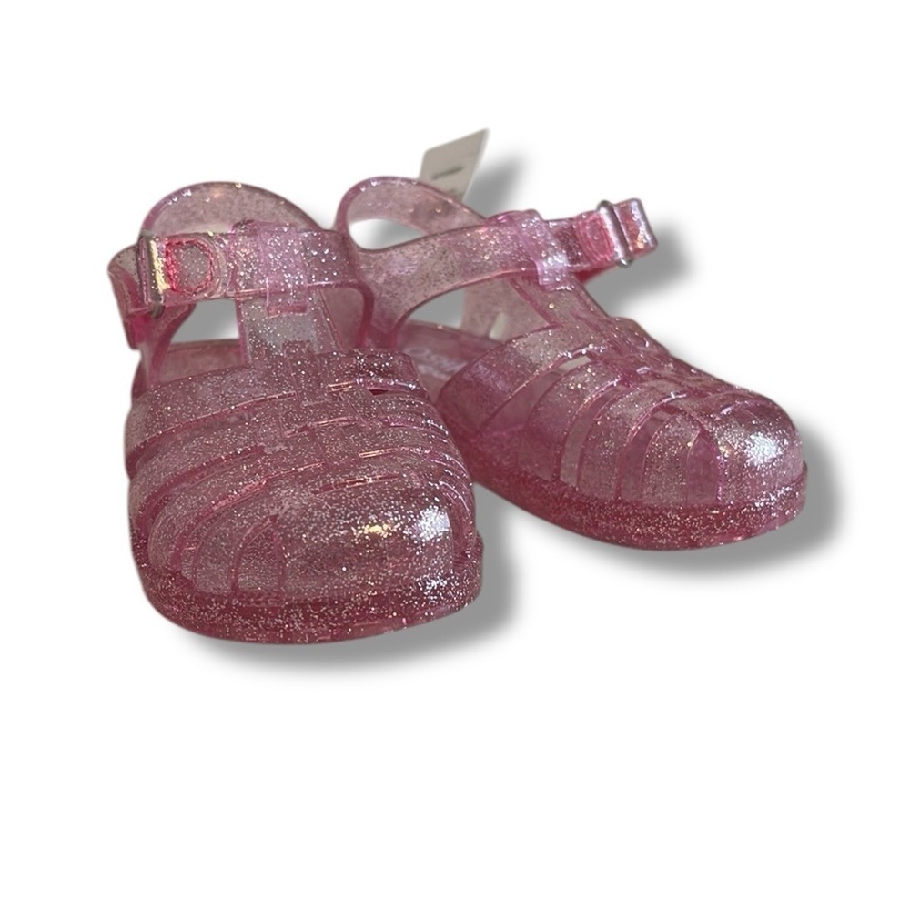 Osh Kosh B’Gosh Kids Sandals Pink Glitter Toddler Size 5